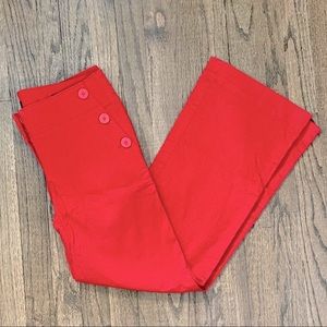 Loft Red Marisa Trousers size 0P